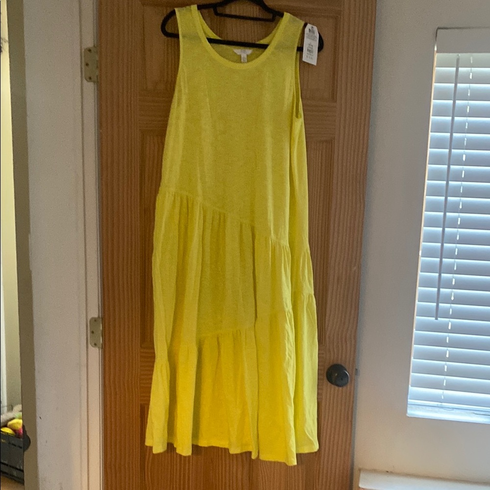 Vibrant Yellow Sleeveless Top